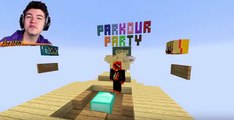 Minecraft PARKOUR PARTY! | (15 LEVELS OF FUN!) with PrestonPlayz