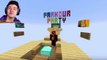 Minecraft PARKOUR PARTY! | (15 LEVELS OF FUN!) with PrestonPlayz