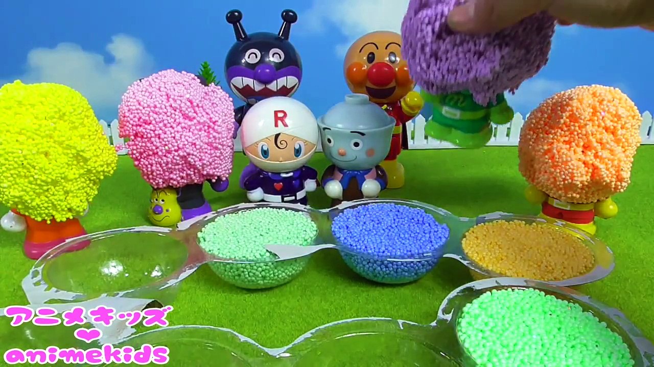 アンパンマン おもちゃ アニメ プレイフォーム みんなの顔を隠してみよう❤ animekids アニメキッズ animation Anpanman Toys Playfoam
