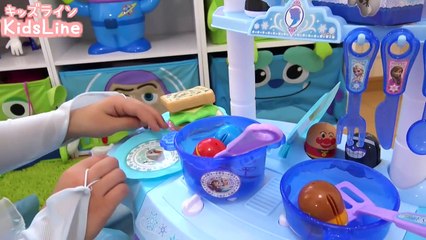 Spiderman Frozen Elsa Kitchen Toy アナと雪の女王 キッチン おもちゃ おままごと Spiderman Kids スパイダーマン
