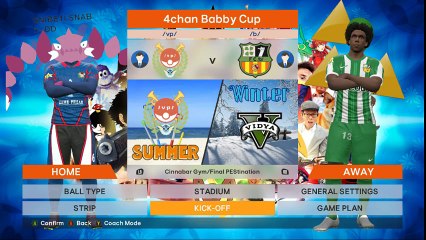 2016 4chan Spring Babby Cup group A - /vp/ vs /b/