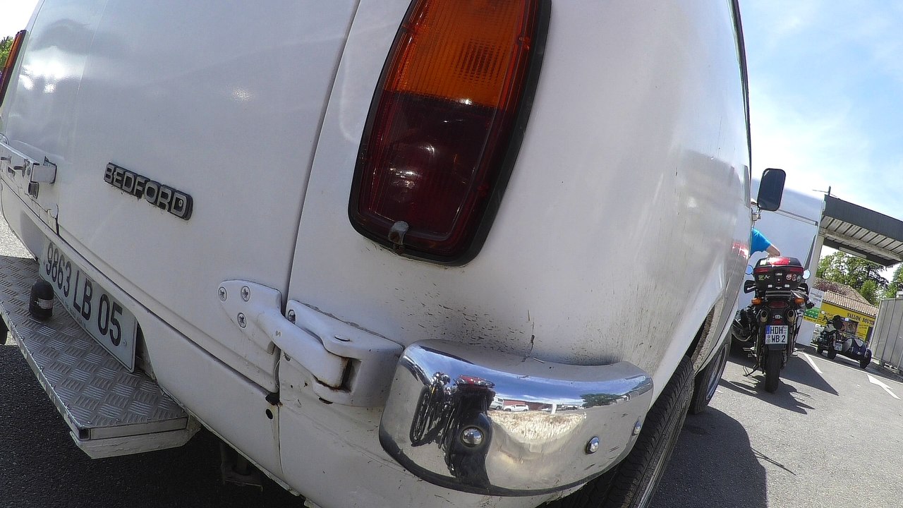 Motorrad - saarbikers - Fun an der Tanke in Südfrankreich