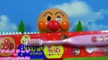 アンパンマン おもちゃ アニメ 歯磨きするよ❤ animekids アニメキッズ animation Anpanman Toys Dentifrice