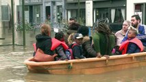 Fuertes lluvias provocan inundaciones en Francia