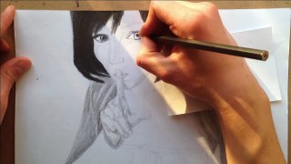 Speed drawing - Elizabeth (Bioshock Infinite)