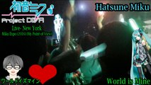 Hatsune Miku EXPO 2016 Concert- New York- Hatsune Miku- World is Mine (My Point of View)