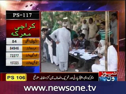 Polling for by-election on PS-106, PS-117, PS-22 underway