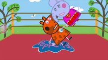 Peppa Pig TV | Daddy Pig Spiderman help Edmond Elephant Funny Story