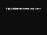 Read Books Digital Avionics Handbook Third Edition E-Book Free