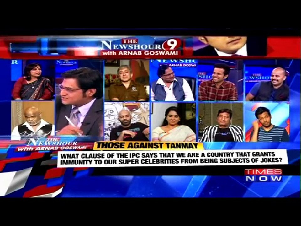 Arnab Goswami Killed it this time - Tanmay Bhat Controversy