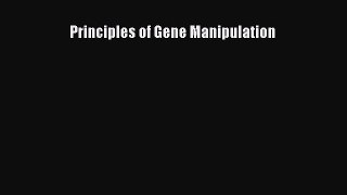 Read Principles of Gene Manipulation PDF Online