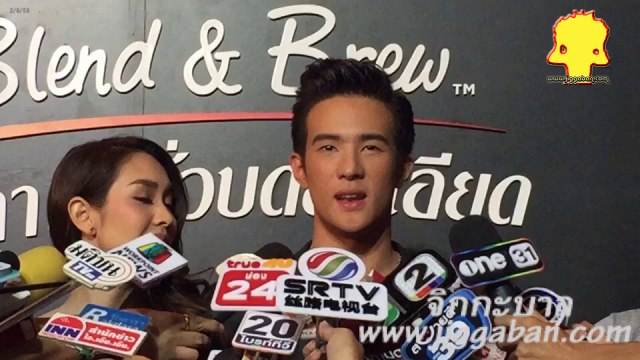 เจมส์ มาร์ - มิน พีชญา presenter Nescafe blend&brew