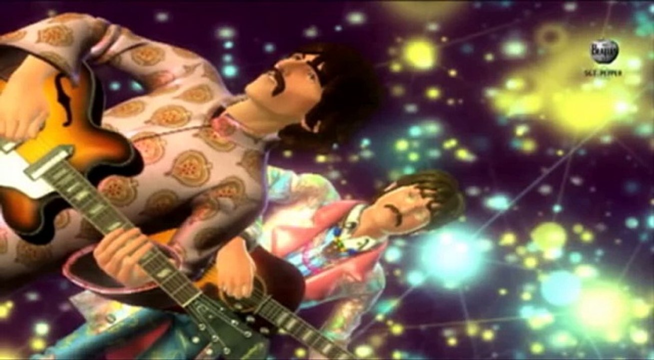 The Beatles - Lucy In The Sky With Diamonds (isolated guitars and tambura)