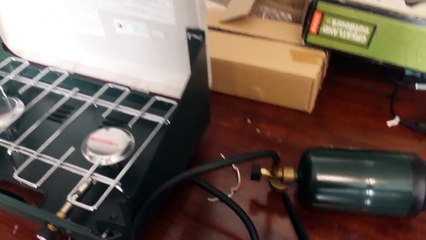 GREATLAND OUTDOORS - Twin burner propane stove.