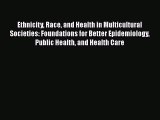 Read Ethnicity Race and Health in Multicultural Societies: Foundations for Better Epidemiology