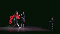 Dance×Japanese traditional puppet×Music　duet scene　TSURI ONNA