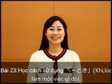 Tiếng Nhật sơ cấp phần I Bài 23 25 bài tiếng nhật sơ cấp - giáo trình mina