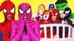 Spiderman & Pink Spidergirl Babysit For Hulk Iron Man Captain America! w_ Frozen Elsa, Anna & Candy (1080p_30fps_H264-128kbit_AAC)