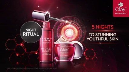 5 Nights to Stunning Youthful Skin with Regenerist Night Ritual - Olay