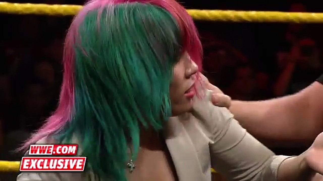 Watch the aftermath of Nia Jax's attack on Asuka- June 1, 2016