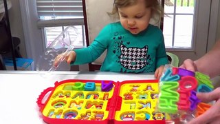 Genevieve Helps Teach Kids their ABC's with Elmo's on the Go Letters Toy Alphabet!