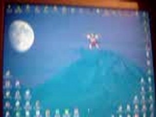 Konata bailando en las montañas