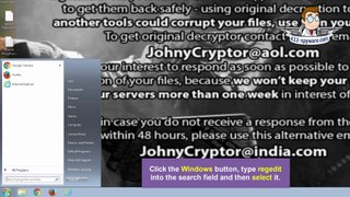 Delete JohnyCryptor Ransomware