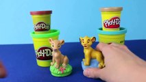 Play Doh Lion King Simba and Nala Play Doh Stamps Disney Play Dough Jungle Animals Lions