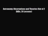 Download Books Astronomy: Observations and Theories (Set of 2 DVDs 20 Lessons) E-Book Download