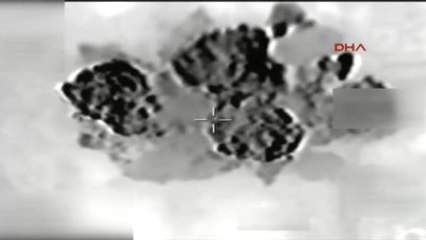 Metina Bölgesinde Tespit Edilen PKK'lı Gruba Hava Harekatı Düzenlendi