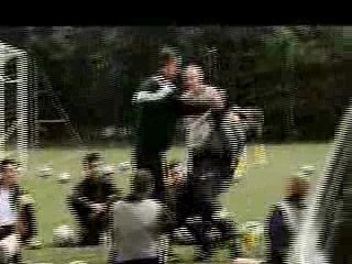 Le foot en folie ( castagne, simulation, parodie )