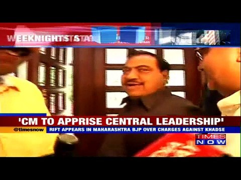 Amit Shah Seeks Report On BJP's Eknath Khadse's Land scam