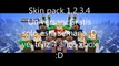 Minecraft Xbox Edicion 4 años yei :D skins gratis :D Wii U Mario bros skins