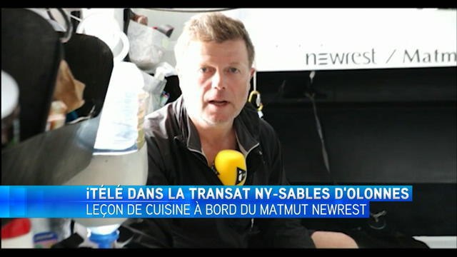 Pâtes aux olives lyophilisées : Leçon de cuisine à bord du Newest-Matmut - 02/06/2016 à 09h00