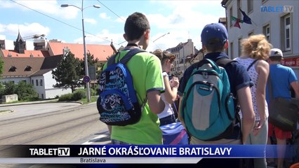 JARNE OKRASLOVANIE BRATISLAVY