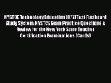 [PDF] NYSTCE Technology Education (077) Test Flashcard Study System: NYSTCE Exam Practice Questions
