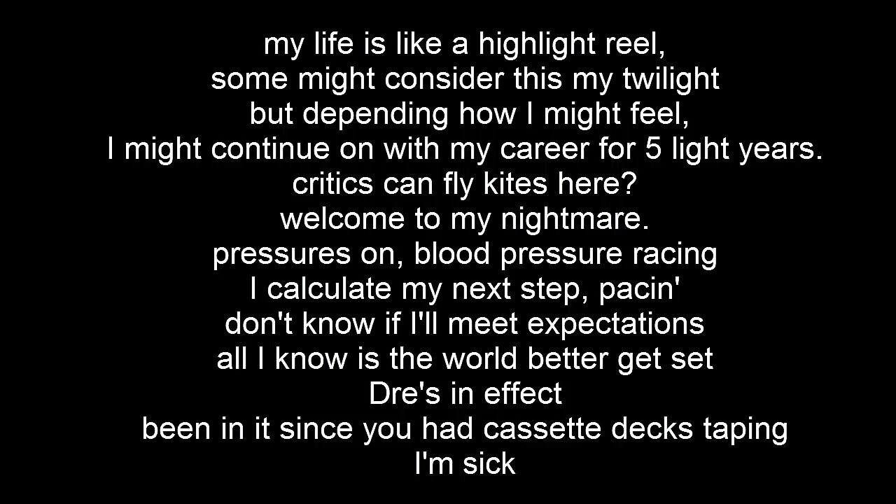 D.Dre ft Eminem - Die Hard HQ AUDIO|[lyrics video]