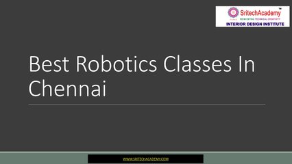 Low cost Robotics Classes In Chennai