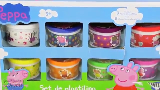 PEPPA PIG Pâte à Modeler Set de Plastilina Deballage Jouets pour Enfants