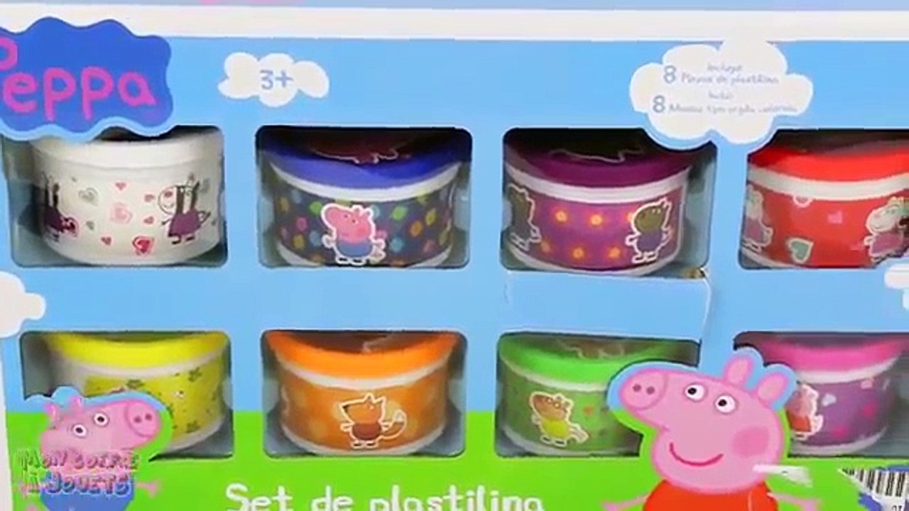 PEPPA PIG Pâte à Modeler Set de Plastilina   Deballage Jouets pour Enfants