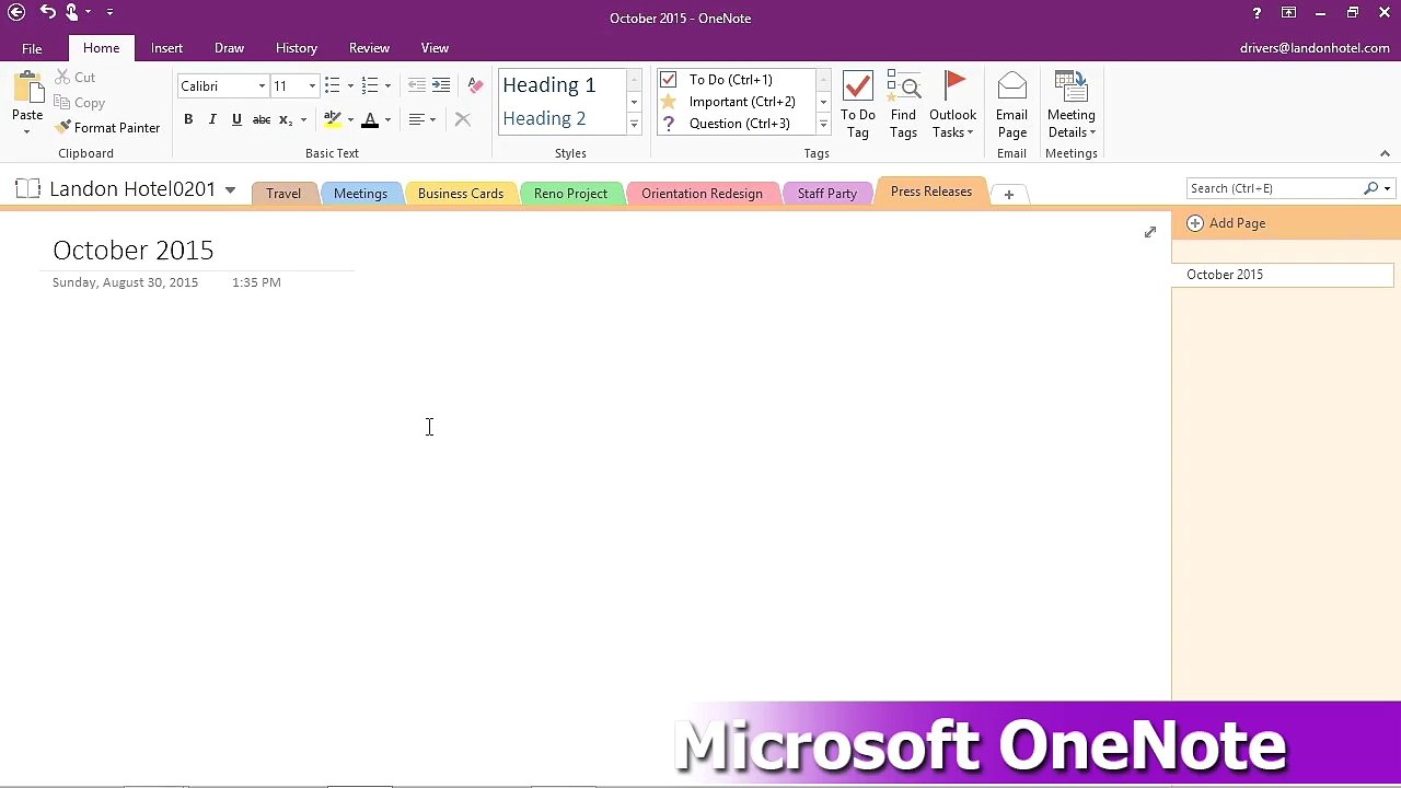 OneNote #Tutorial ~ Chapter09-Sending content to OneNote