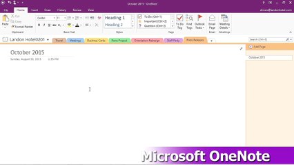 OneNote #Tutorial ~ Chapter09-Sending content to OneNote