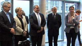 Inauguration de l'extension du collège Albert Camus d'Argenteuil