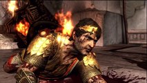 God of War III - Kratos arrache la tête d'Hélios