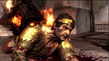 God of War III - Kratos arrache la tête d'Hélios