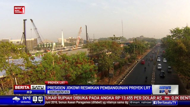Pemerintah Terus Menggenjot Proyek LRT