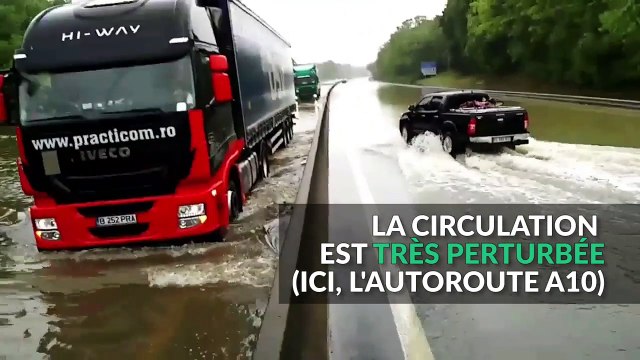 Les images impressionnantes des inondations dans le Loiret
