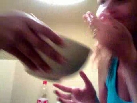 Cannes beach été 2007: Aurore et la mixture