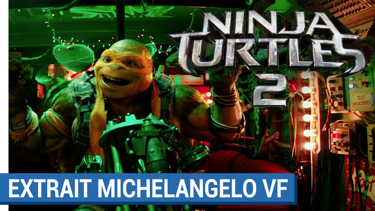 NINJA TURTLES 2 – Michelangelo déchire (VF)