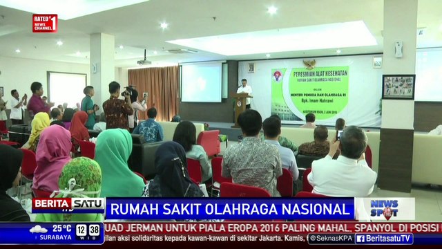 Menpora Resmikan Alat-Alat Kesehatan Baru di RS Olahraga Nasional